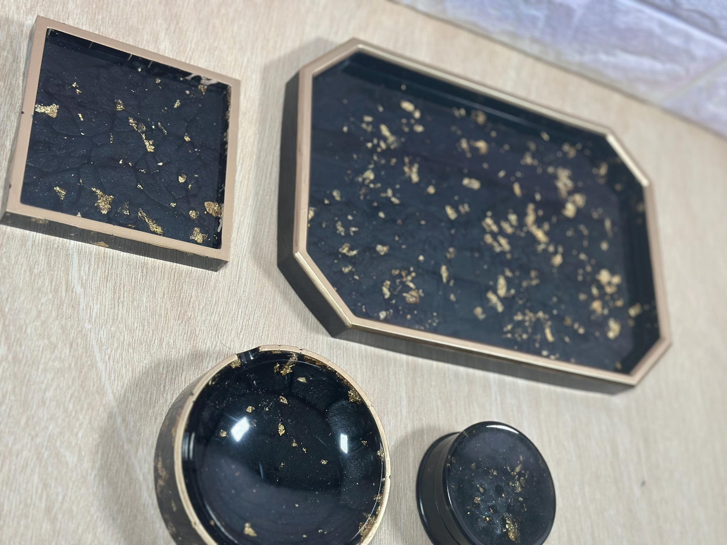 Personalized Rolling Tray set for women/ Decorative Rolling Tray with lid jar / Jewelry Tray / custom, customizable, personalized