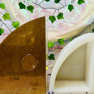 resin bookends size reference