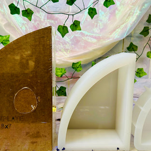 resin bookends size reference